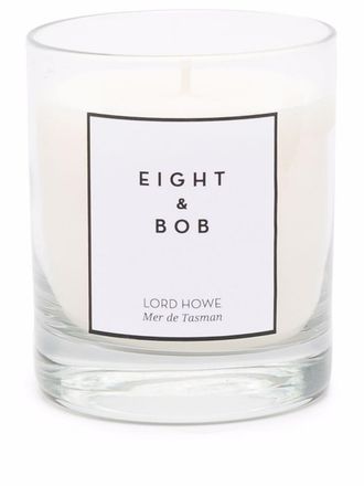 Eight & Bob Lord Howe wax candle - unisex - Wax/glass - One Size - White