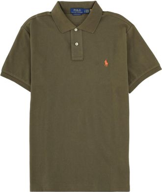 Ralph Lauren Green Shirt Collar Polo