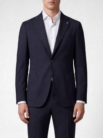 Tagliatore Blazer monopetto in lana vergine e seta con rever a lancia