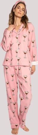 PJ Salvage Espresso Martini Pj Set In Pink