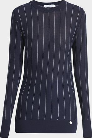 Stella McCartney Pinstripe Wool Sweater