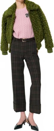 Tara Jarmon Pierre Pants In Vert Anglais