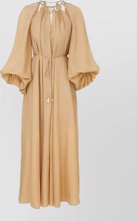 Zimmermann silk cutout maxi dress