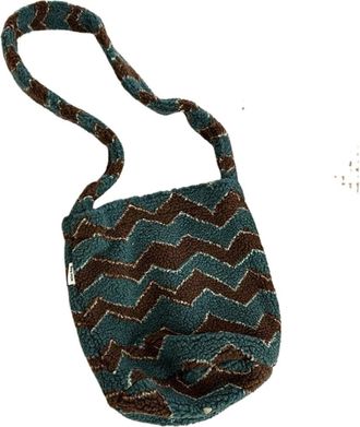 Generic Autumn and winter shoulder bag womens plush casual large-capacity crossbody bag(14,27 * 30cm)