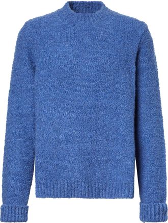 God's True Cashmere Cloud Sweater With Lapis Lazuli Size M