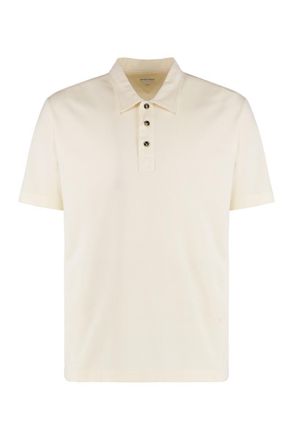 Bottega Veneta Cotton-Piqué Polo Shirt
