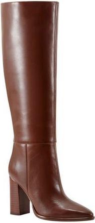 Marc Fisher Lannie Knee High Boot in Dark Brown Leather at Nordstrom Rack, Size 7.5 Regular Calf