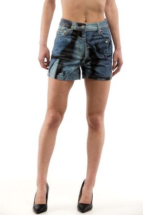 Moschino Multicolor Denim Womens Shorts
