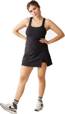 Ingrid & Isabel The Workout Maternity Active Dress in Black at Nordstrom, Size X-Large