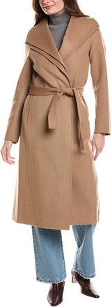 Elie Tahari Elliot Long Wool-Blend Coat