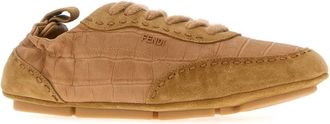 Fendi Ultra Flat Sneaker - Beige