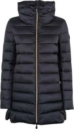 Save The Duck Lydia Puffer Jacket - Dames - Winterjassen - Zwart - XL - Polyester - Jassen