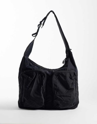 The North Face borsa a tracolla Never Stop nera-Nero