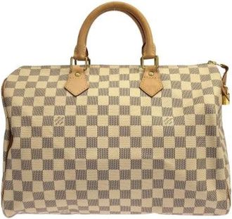 Louis Vuitton Pre-owned Speedy Damier Azur Boston Bag - - Pre-owned - Donna - Beige - ONE SIZE