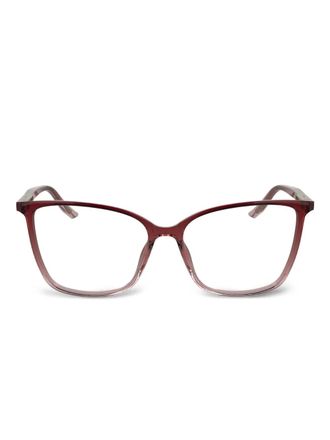 Calvin Klein square-frame glasses - Red