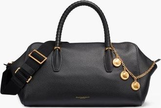 DKNY Chantilly Satchel in Blk/gold at Nordstrom