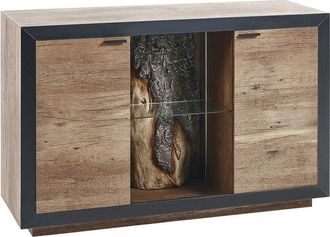 Beliani Cabinet MARANA Brown/ Black