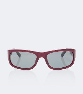 Magda Butrym Rectangular acetate sunglasses