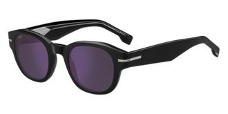 BOSS 1717/S 807/LZ Mens Sunglasses Black Size 48