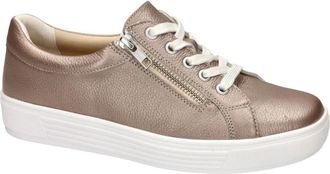 Solidus Kendal 30135 - Dames - Sneakers - Bruin - 38 EU - Leer - Schoenen