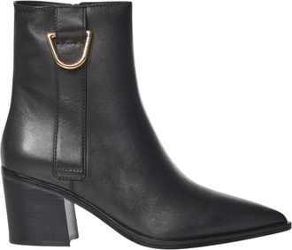 Coccinelle Gretel Enkelboot - Dames - Schoenen - Zwart - Maat: 40 EU Leer