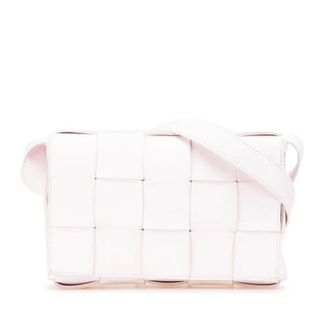 Bottega Veneta Pre-owned Cross Body Bags, female, Pink, Size: ONE SIZE Pre-owned The Cassette