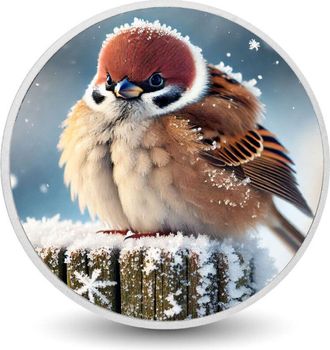 OEM Centinela Nevado: El Descanso De Un Gorri&oacute;n 1oz Plata