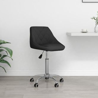 vidaXL Vidaxl - Silla De Oficina Giratoria De Cuero Sint&eacute;tico Negro