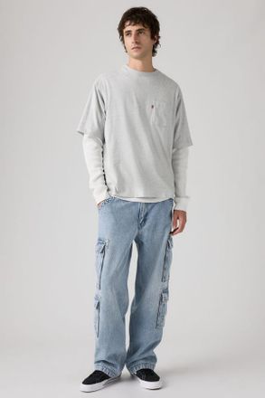 Levi's 578 Baggy Cargo Jeans - Uomo - 28X32 - Blu / Joyful Clouds