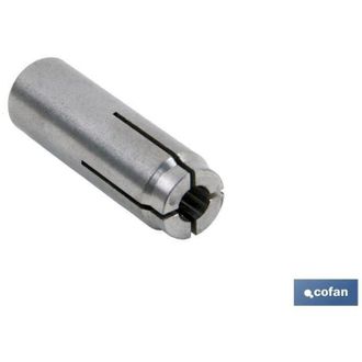 cofan Cofan - Taco Metal. Expansion Golpe Inox A-4 M-12 Caja 50 Unid