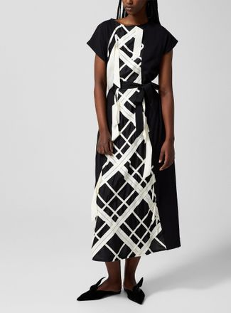 Lanvin Womens Contrasting ribbons dress
