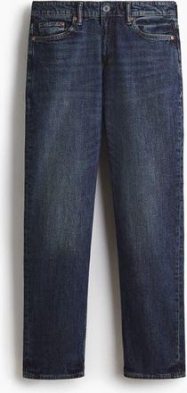 H&M Regular Jeans in Dark Denim Blue at Nordstrom, Size 31 X 30
