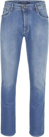 Atelier Noterman Stijlvolle Jeans Collectie - Heren - Slim Fit Jeans - Blauw - W32 L32 - Jeans