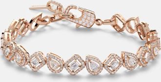 Messika My Twin 18kt rose gold bracelet with diamonds