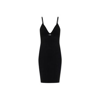 Maison Margiela Underwear - Dames - Korte kleedjes - Zwart - S - Kleedjes