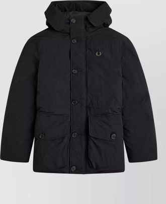 Fred Perry hooded padded coat