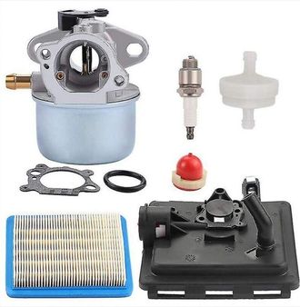 OEM Carburador 799868 Con Base De Filtro De Aire 496116 795259, Compatible Con 124l02 124t02 124t05 124t07 Ca