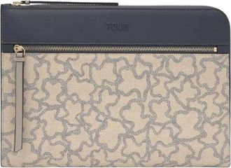 Tous Kaos Icon Laptop Sleeve - Dames - Laptoptassen - Beige - ONE Size - Katoen - Tassen