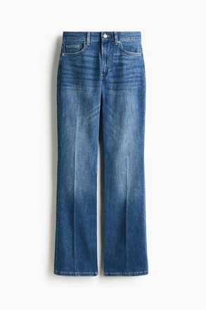 H&M Bootcut High Jeans in Denim Blue at Nordstrom, Size 14