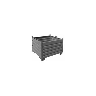 Bauer Recipiente Colector Capacidad 1,0 M&sup3; Gris Rat&oacute;n