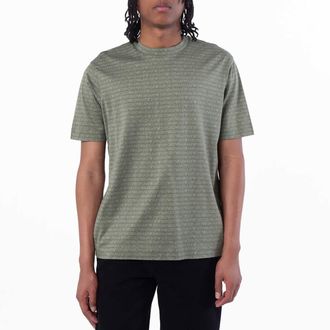 Emporio Armani All-Over Jacquard ASV Jersey T-Shirt