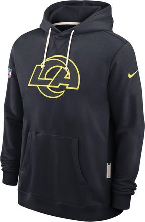 Nike Los Angeles Rams Rivalries Collection Sideline Nike Mens Dri-FIT NFL Pullover Hoodie in Blue | 03AZ4FA9X-LF7