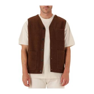 Anerkjendt Heren, Jassen, Bruin, Maat: S Wol