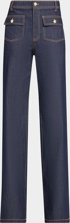 Cinq &agrave; Sept Cassie Wide-Leg Jeans