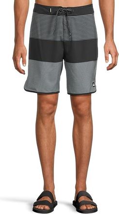Quiksilver Surfsilk Tijuana 19 Boardshorts Mens Swimwear Black : 44, Elastane/Polyester