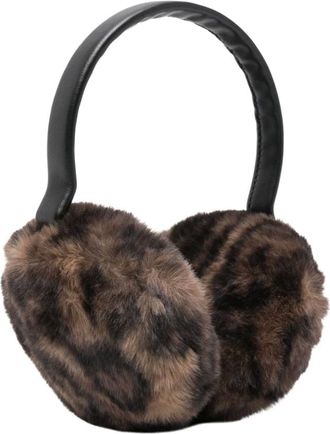 Apparis Accessoires, Dames, Bruin, ONE Size, Polyester, Faux Fur Haarband