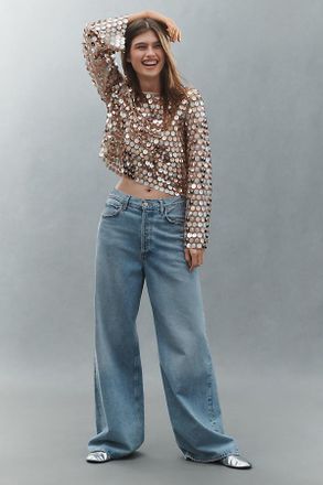 A Gold E Low-Slung Baggy Jeans