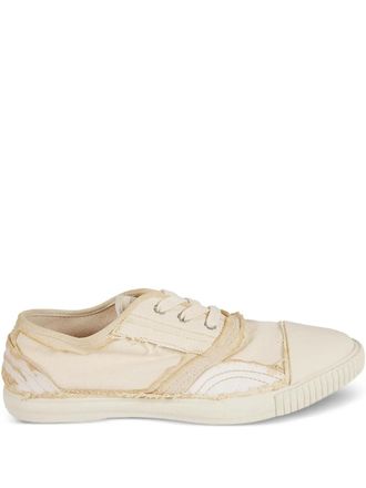 Maison Margiela Sneakers met franje detail - Beige