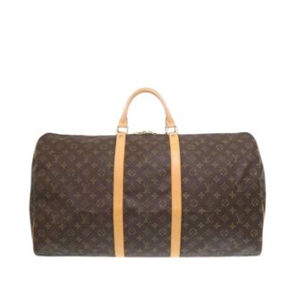 Louis Vuitton Pre-owned Weekend Bags, female, Brown, Size: ONE SIZE Pre-owned Keepall 60