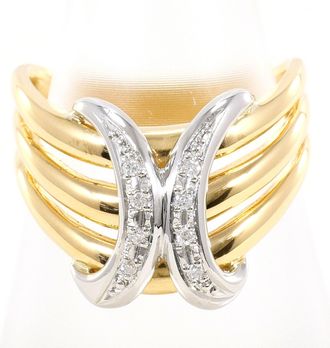 C&A Unbranded Platinum yellow gold yellow gold (18K) Platinum 900 Band Ring (Pre-Owned)